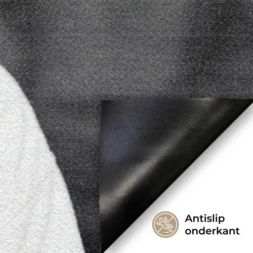 Zonnebril - Vrouw - Zwart - Wit Deurmat klein -antislip_NL