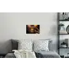 Goud - Vrouw - Verf - Lippen - Luxe Muursticker klein -slaapkamer