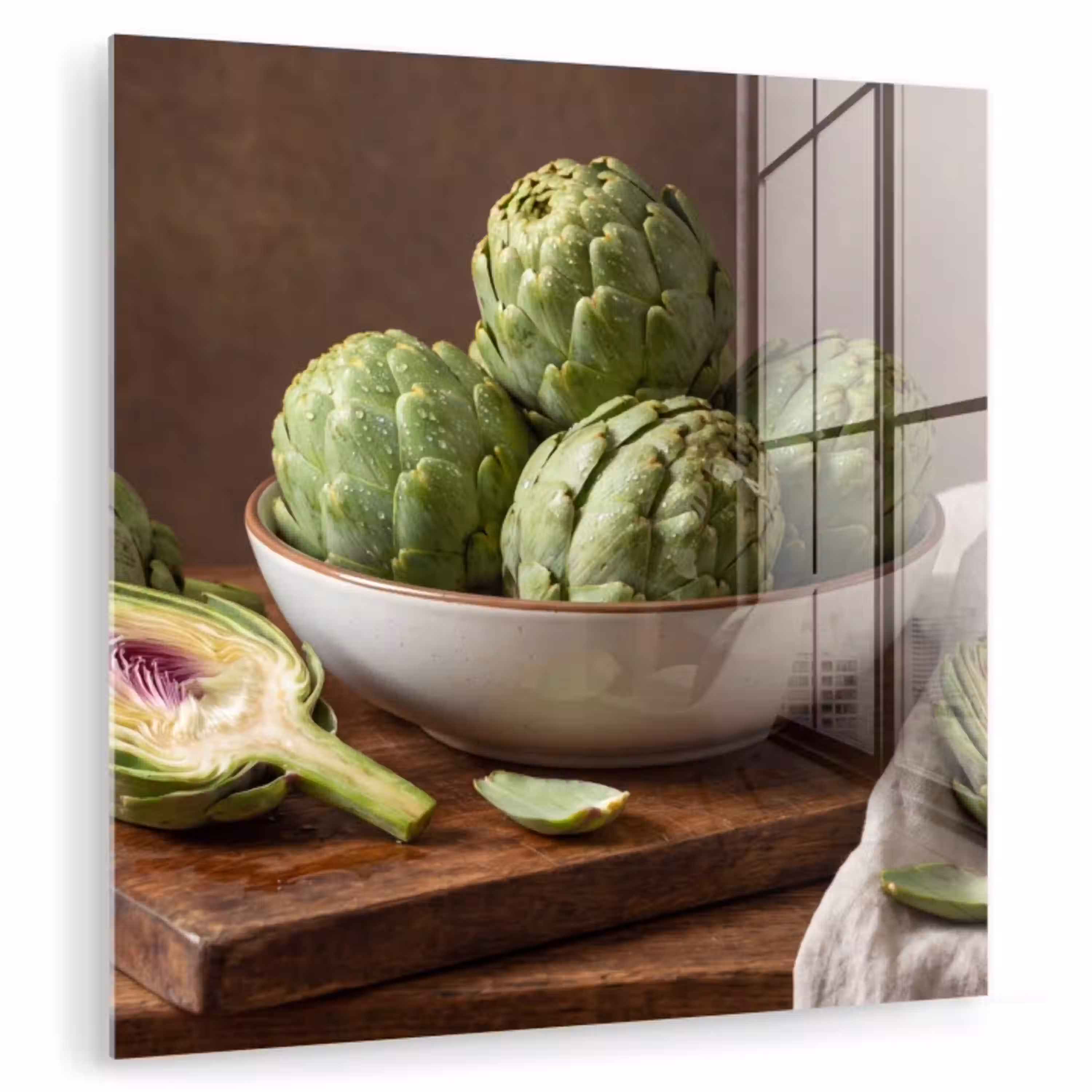 Groenten - Artisjok - Keuken plexiglas 5mm klein -zzzproduct_nieuw