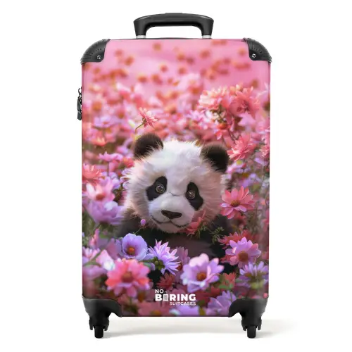 Pien panda NBS - Handbagage koffer - Kinderen Unisex middel -productfoto_recht