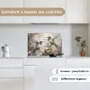 Kolibrie - Vogels - Bloemen - Planten keuken achterwand spatscherm klein -sfeer4_FR