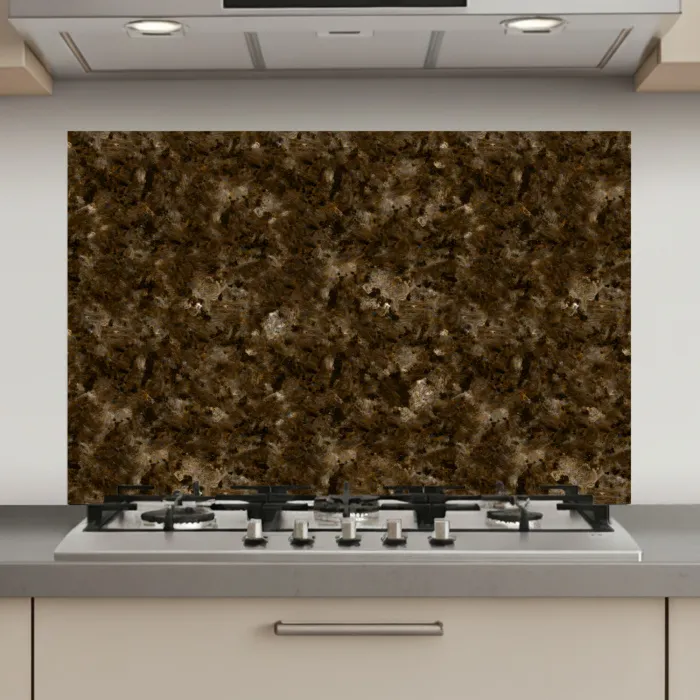 Donker - Graniet - Bruin keuken achterwand spatscherm klein 900 -3d_website