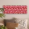 Modern - Abstract - Rood canvas 2cm klein 828 -sfeer1
