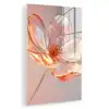 Glazen - Bloem - Roze plexiglas 5mm klein -zzzproduct_nieuw