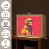 Zonnebril - Schedel - Jas - Rood Light Box met batterij (Wandlamp) middel -USP_websiteoverzichtNL
