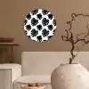Bladeren - Modern - Symmetrie Wandcirkel plexiglas klein 852 -sfeer1