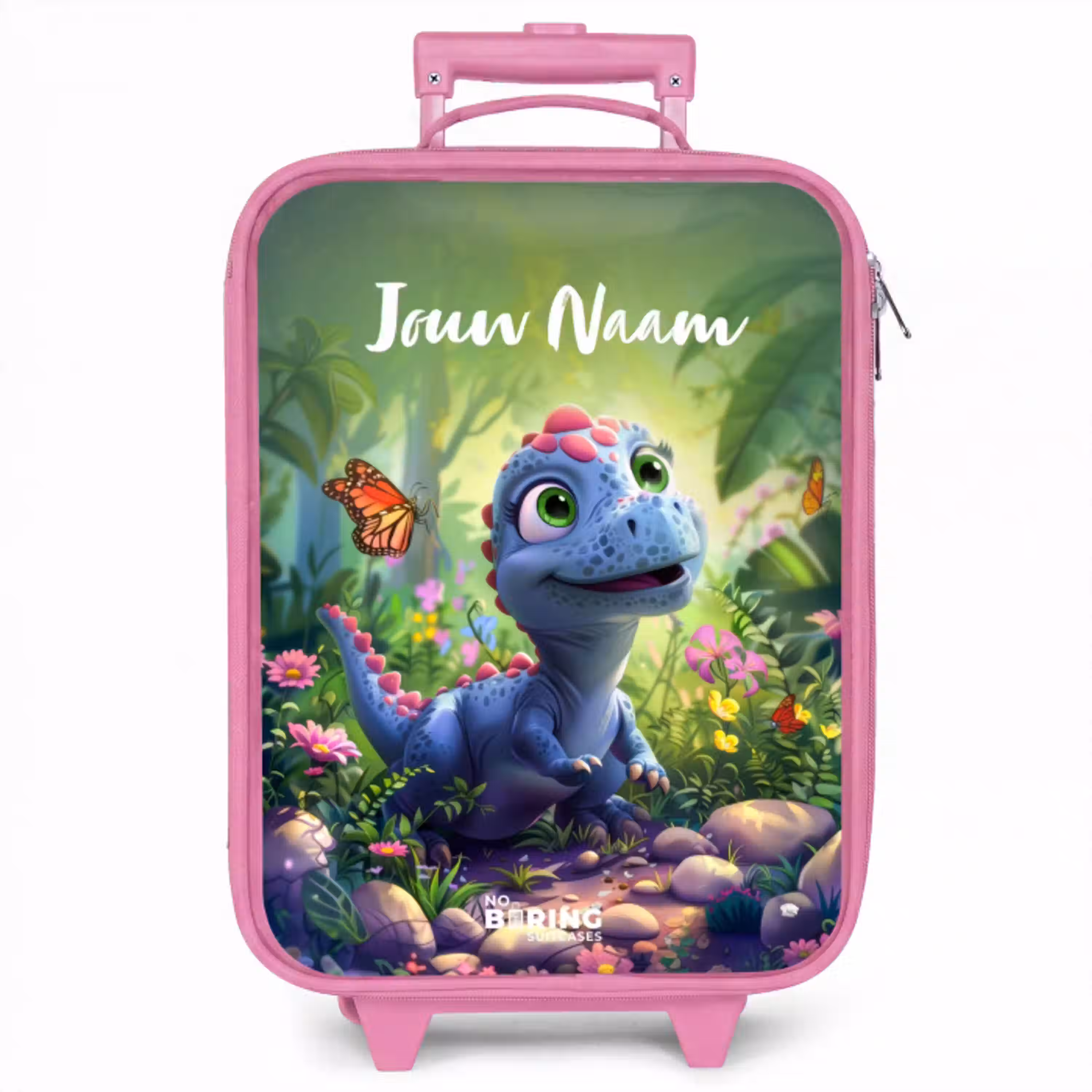 Donny Dino Kinderkoffer - Roze klein -zzz_website3d