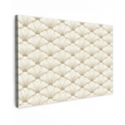 Klassiek - Art - Beige Tuinposter op houten frame 2 cm dik klein 845 -3d