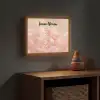 Eenhoorn - Wolken - Roze Light Box met batterij (Wandlamp kind) middel -sfeer5_kind