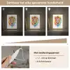 Leeuw - Verf - Kleurrijk - Wit - Dier Light Box met kabel klein -USP_dimbaarNL