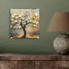 Boom - Bloemen - Goud - Beige plexiglas 5mm klein -sfeer3