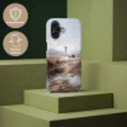 Kraanvogel - Natuur - Realistisch Toughcase MagSafe Apple iPhone 17 klein -USP_PrintM_NL