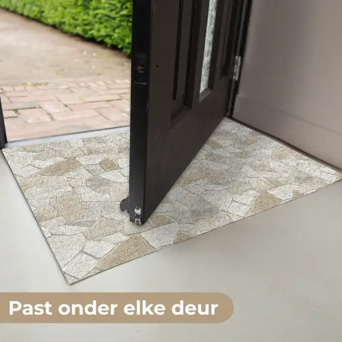Mozaïek - Stenen - Beige Deurmat klein 898 -USP_NL