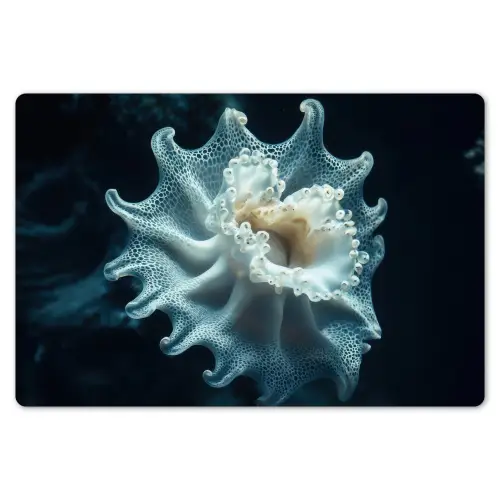 Zeewezen - Wit - Golven - Water Placemat vinyl groot -zzsfeer1_Kitchenyeah-website