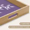 Tak - Sierlijk - Bladeren - Minimalistisch Dienblad Rechthoek middel -USP_HandgreepNL