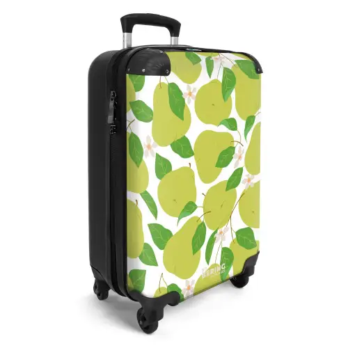 Pastel fruit - Peren NBS - Handbagage koffer - Kinderen Unisex middel -productfoto_3d