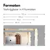 Houten - Deur - Lantaarn Muismat XXL klein -sfeer5