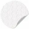Grafisch - Patroon - Modern -  Geweven Wandcirkel behangsticker klein 186 -3d