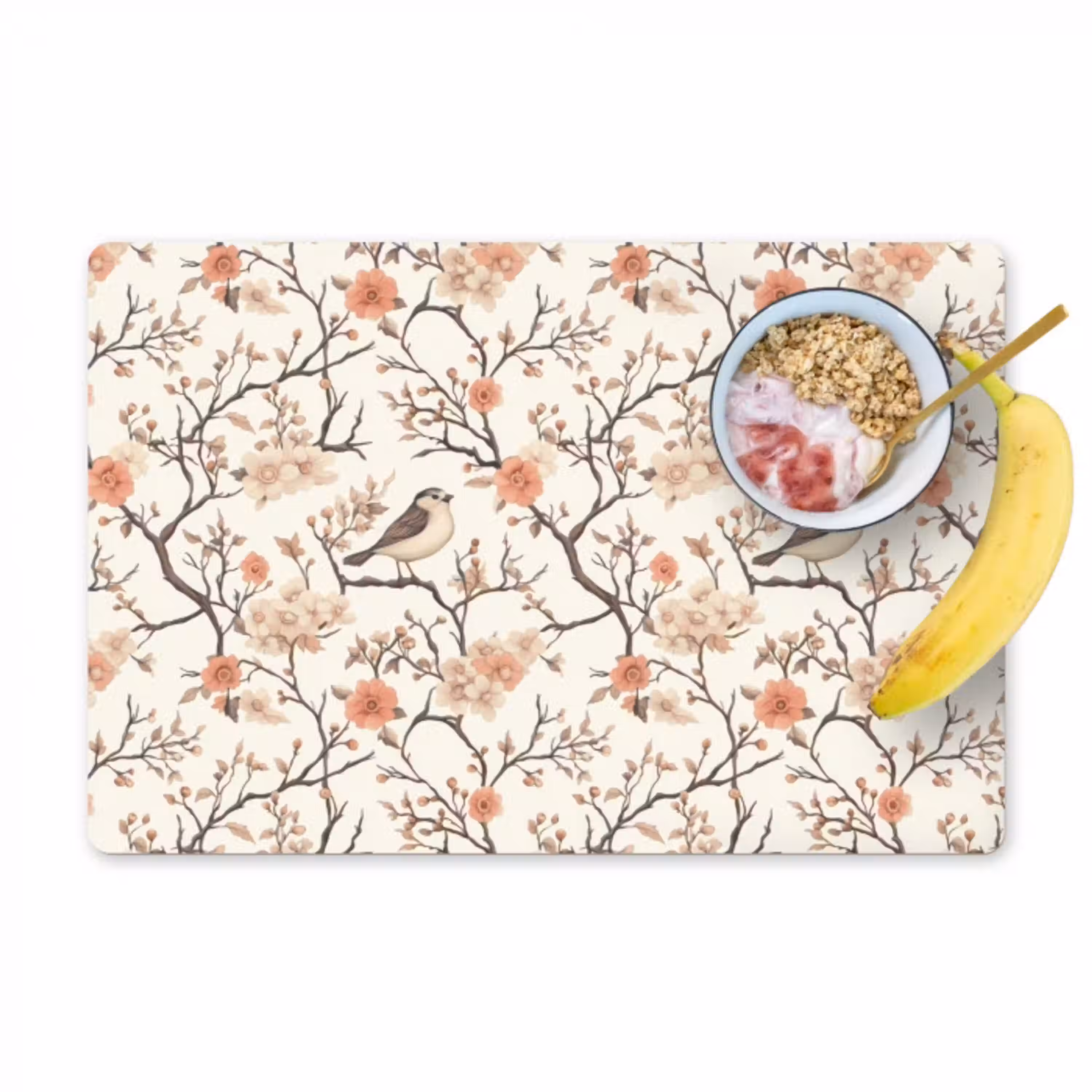 Kersenbloesem - Mus - Roze Placemat vinyl groot 368 -zzzproduct_Kitchenyeah-website