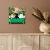 Badkamer - Kattenparade - Kleurrijk aluminium wit klein -sfeer4