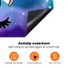 Eenhoorn - Sterrenhemel - Ster - Blauw Inductie beschermer vinyl 3mm klein -zzzzzzz-td-onderkant