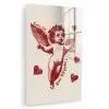 Cupido - Hartjes - Rood - Klassiek plexiglas 5mm klein -zzzproduct_nieuw