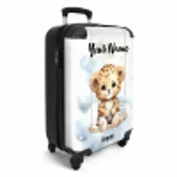 Perry panter NBS - Handbagage koffer - Kinderen Unisex middel -productfoto_3d