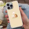 Alpaca - Egel - Bruin - Knuffelen Hoesje iPhone 16 Pro Max met koord klein -sfeer3