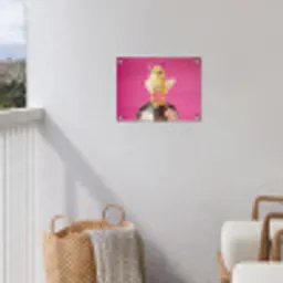 Discobal - Kuiken - Strik tuinposter los doek klein -sfeer8