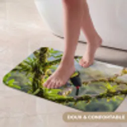 Toekan - Jungle - Natuur - Kleurrijk Badmat klein -USP_ZachtFR