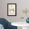 Quote - Winter - Kerst - Beige - Kerstbal fotolijst zwart zonder passe partout klein -sfeer4