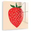 Aardbei - Rood - Modern - Boho plexiglas 5mm klein -zzzproduct_nieuw