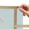 Dolfijn - Zeewier - Grijs Light Box met batterij (Wandlamp kind) middel -USP_websiteprintNL