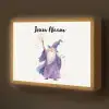 Tovenaar - Magie - Paars Light Box met batterij (Wandlamp kind) middel -z3d_website