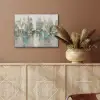 Abstract - Blokken - Goud - Skyline PET vilt klein -sfeer4