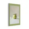 Groen - Appel - Strikje aluminium wit klein -3d