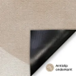 Bruin - Japandi - Abstract Deurmat klein -antislip_NL