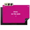 Focus - Smiley - Roze Inductie beschemer met haakjes klein -3d