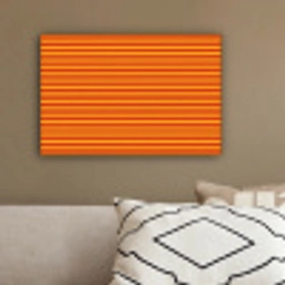 Strepen - Patroon - Oranje canvas 2cm klein 34 -sfeer3