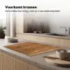 Natuurlijk Eikenhout Inductie beschermer vinyl 3mm klein -sfeer1