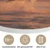 Dolfijnen - Zee - Realistisch Akoestische PET Vilt - Rond klein -closeup_NL