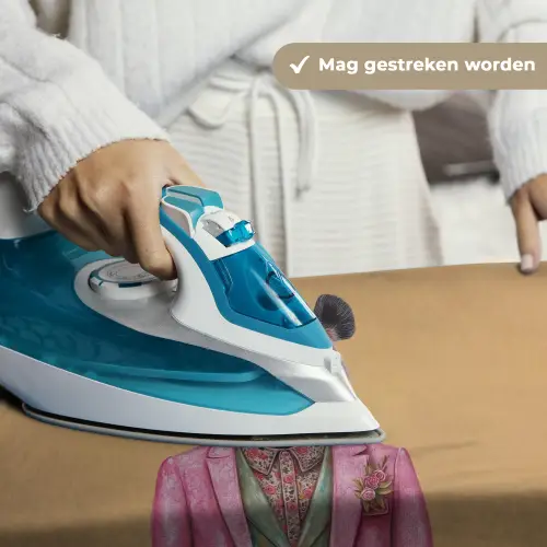 Panda - Pak - Zonnebril - Blauw Wandkleed katoen klein -sfeer9