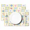 Zee - Sfeer - Mozaïek - Vis Placemat vinyl groot 368 -zzsfeer2_Kitchenyeah-website