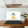 Sterren - Stegosaurussen - Blaadjes - Groen keuken achterwand spatscherm klein -sfeer2