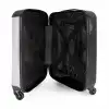 Fashion - Paarse jurk NBS - Handbagage koffer - Kinderen Unisex middel -binnenkant