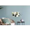 Minimalistisch - Cirkels - Penseelstreken - Beige Muursticker klein -plant