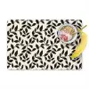 Elegant - Patroon - Zwart - Beige Placemat vinyl groot 368 -zzzproduct_Kitchenyeah-website