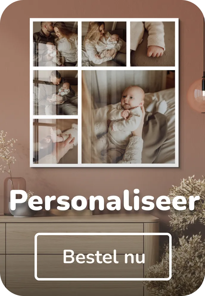 Glas schilderijen personaliseren