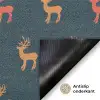 Patroon - Herten - Blauw Deurmat klein 898 -antislip_NL