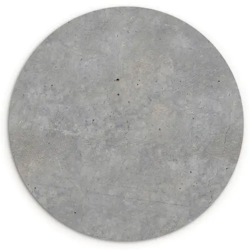 Beton - Patronen - Industrieel Wandcirkel kunststof plaat 5mm dik klein 188 -3d